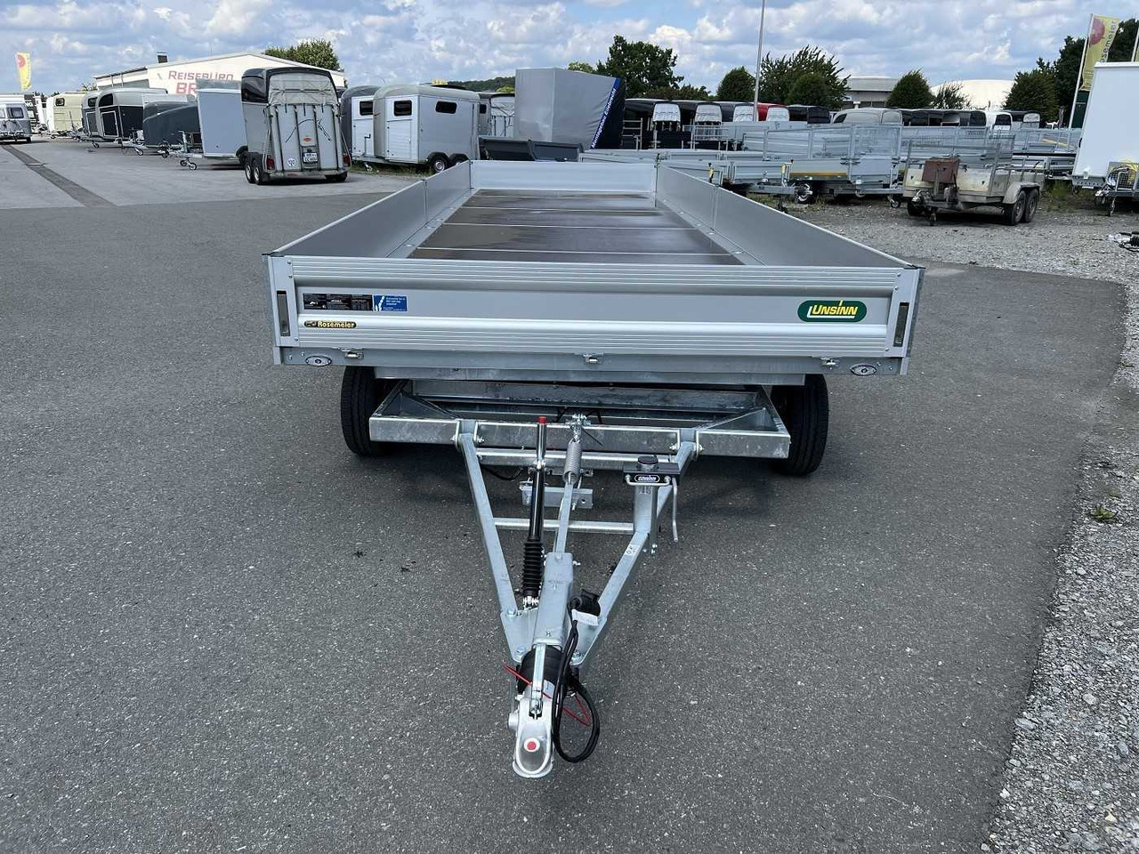 UNSINN UD-3 8424-35-13 Drehschemelanhänger - Dropside/ Flatbed trailer: picture 2 UNSINN UD-3 8424-35-13 Drehschemelanhänger - Dropside/ Flatbed trailer: picture 2