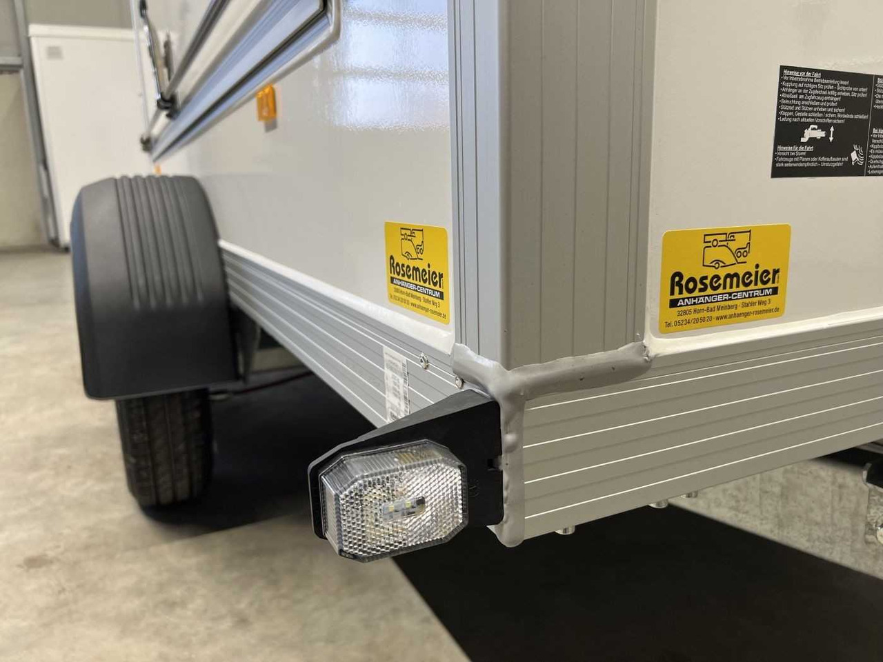 New Vending trailer UNSINN UKU 301519-20-13 Rampe+VKL Kofferanhänger: picture 25