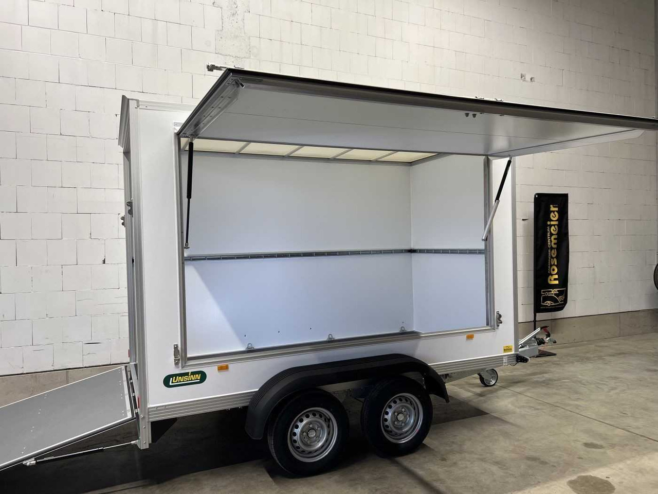 New Vending trailer UNSINN UKU 301519-20-13 Rampe+VKL Kofferanhänger: picture 19