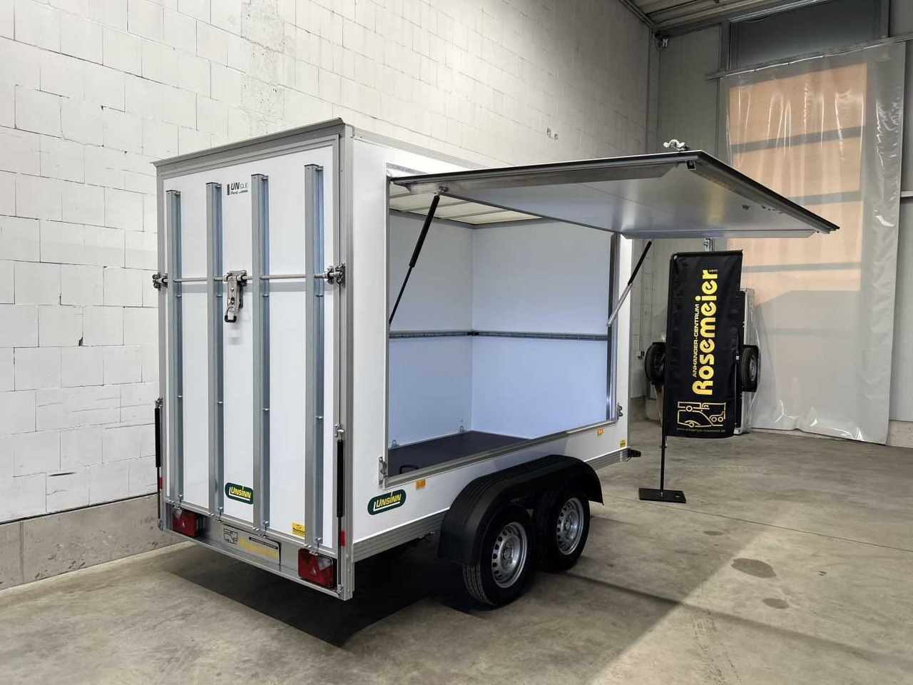 New Vending trailer UNSINN UKU 301519-20-13 Rampe+VKL Kofferanhänger: picture 10