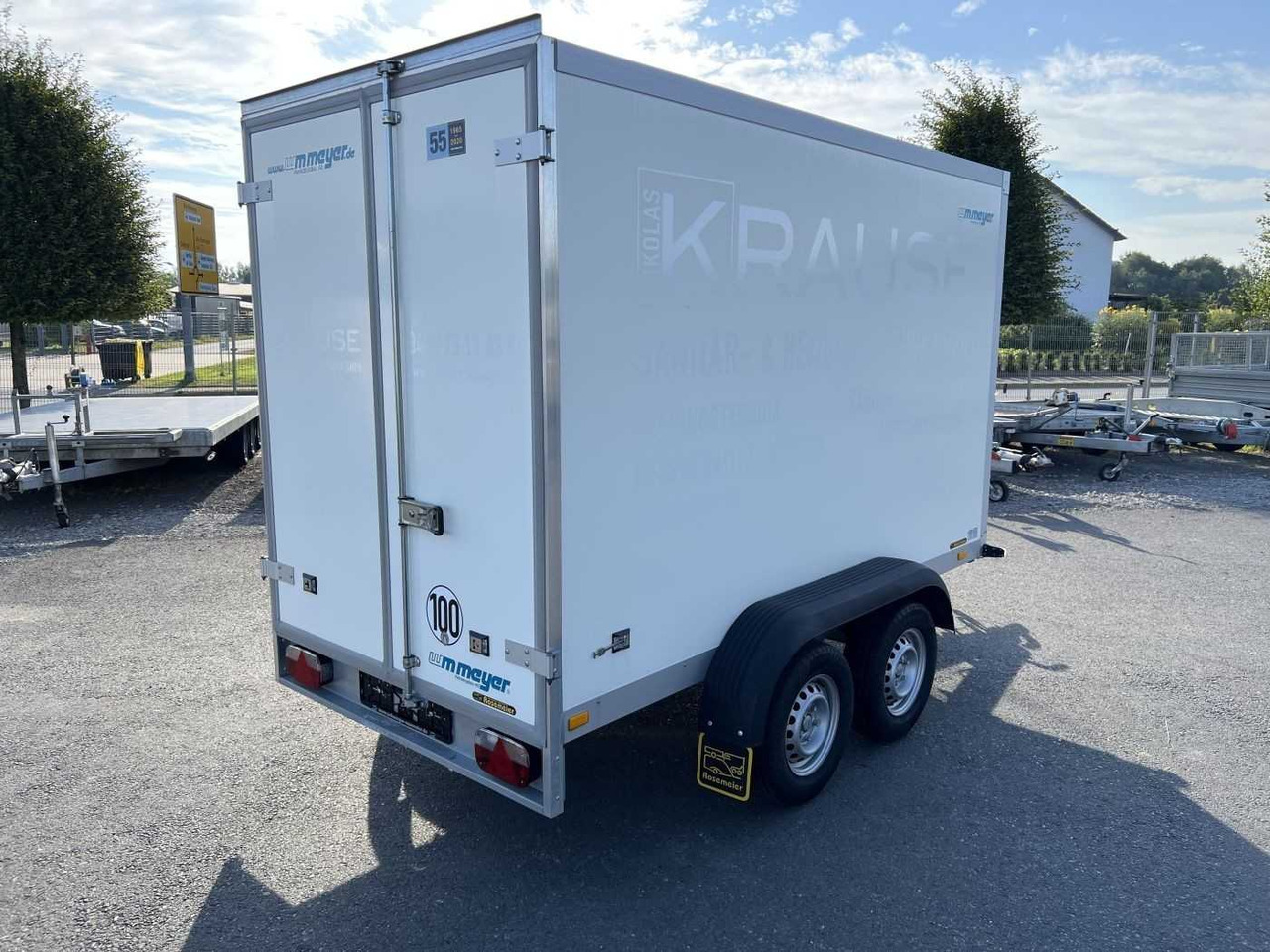 WM MEYER EG-AZ25 Kofferanhänger - Closed box trailer: picture 3 WM MEYER EG-AZ25 Kofferanhänger - Closed box trailer: picture 3