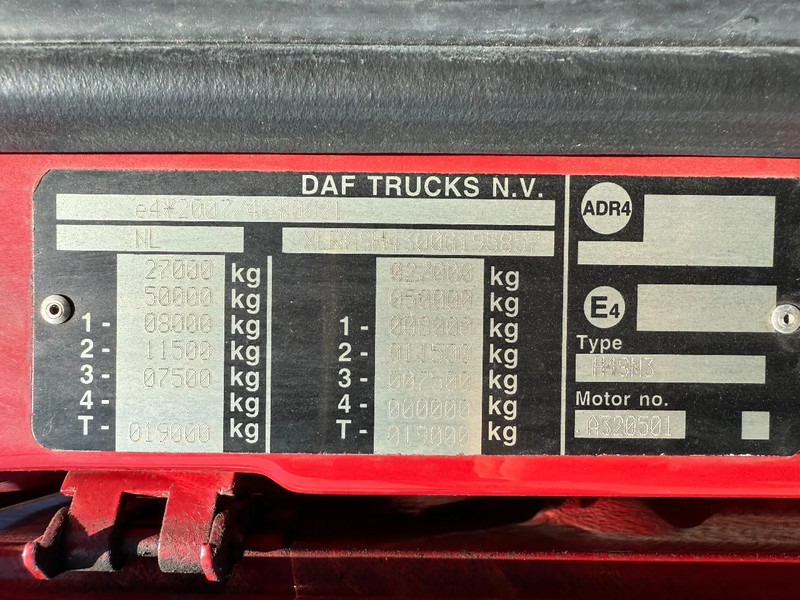 Cab chassis truck DAF XF 480 XF480 6X2 SSC CHASSIS EURO6 HOLLAND TRUCK: picture 10