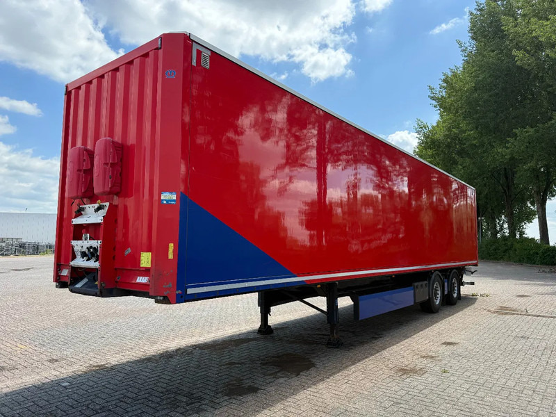 Krone 2-Assige Tridex gestuurde kasten oplegger met 2-tons klep - Closed box semi-trailer: picture 1 Krone 2-Assige Tridex gestuurde kasten oplegger met 2-tons klep - Closed box semi-trailer: picture 1