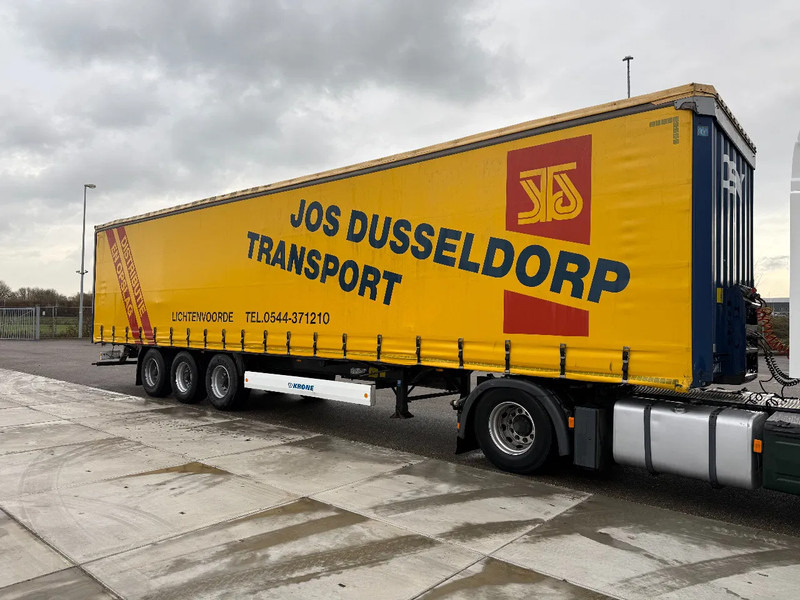 Krone Schuifzeilen + dak BPW trommel remmen Drum brakes / no rust - Curtainsider semi-trailer: picture 4 Krone Schuifzeilen + dak BPW trommel remmen Drum brakes / no rust - Curtainsider semi-trailer: picture 4