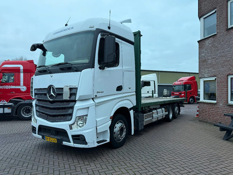 Mercedes-Benz Actros Actros 2542LL 6X2 met open laabak BDF Platform NL Truck - Dropside/ Flatbed truck: picture 2 Mercedes-Benz Actros Actros 2542LL 6X2 met open laabak BDF Platform NL Truck - Dropside/ Flatbed truck: picture 2