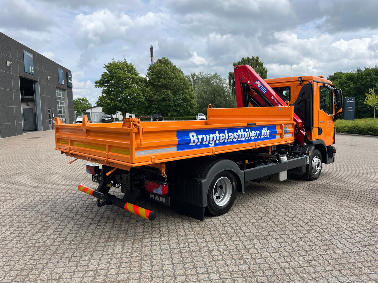 MAN TGL 8.220 - Tipper, Crane truck: picture 4 MAN TGL 8.220 - Tipper, Crane truck: picture 4