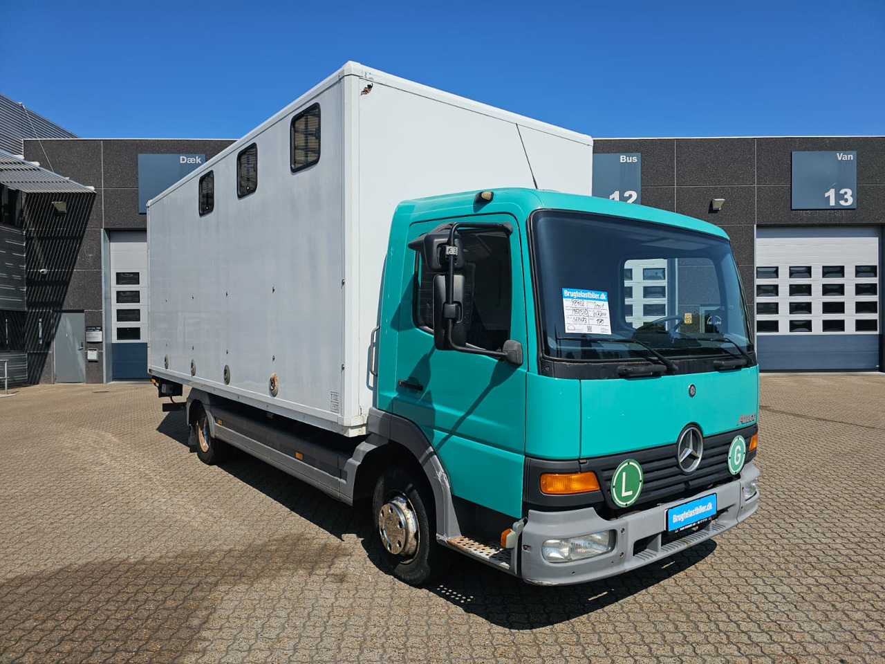 Mercedes Atego 817 - Livestock truck: picture 2 Mercedes Atego 817 - Livestock truck: picture 2