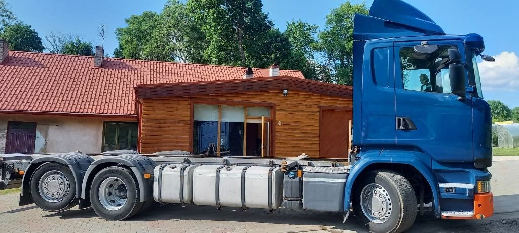 Container transporter/ Swap body truck Scania R 490 LB, 6x2*4, EURO 6, 360 KW: picture 7