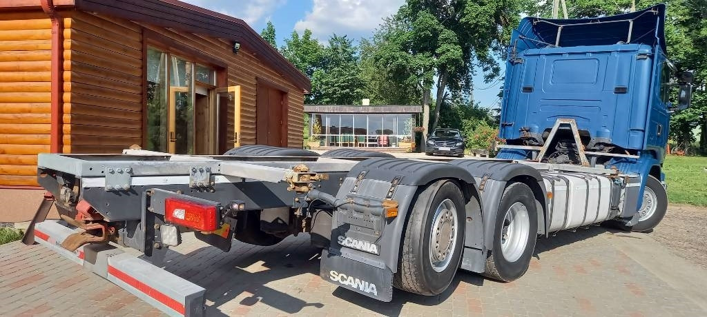 Container transporter/ Swap body truck Scania R 490 LB, 6x2*4, EURO 6, 360 KW: picture 11