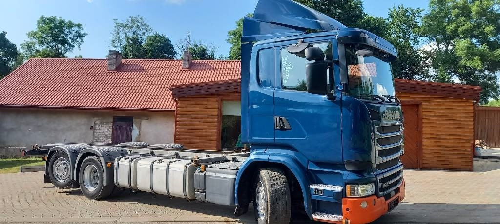 Container transporter/ Swap body truck Scania R 490 LB, 6x2*4, EURO 6, 360 KW: picture 6