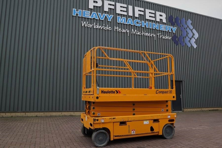 Haulotte Compact 10 Electric, 10m Working Height, 450kg Cap - Scissor lift: picture 1 Haulotte Compact 10 Electric, 10m Working Height, 450kg Cap - Scissor lift: picture 1