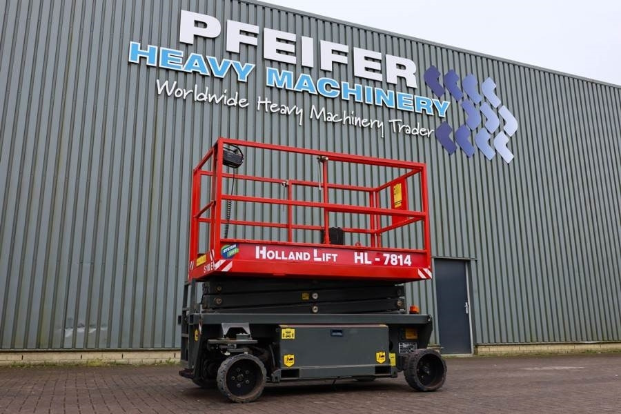 Holland Lift Ecostar HL-7814 Electric, 10m Working Height, 450k - Scissor lift: picture 1 Holland Lift Ecostar HL-7814 Electric, 10m Working Height, 450k - Scissor lift: picture 1