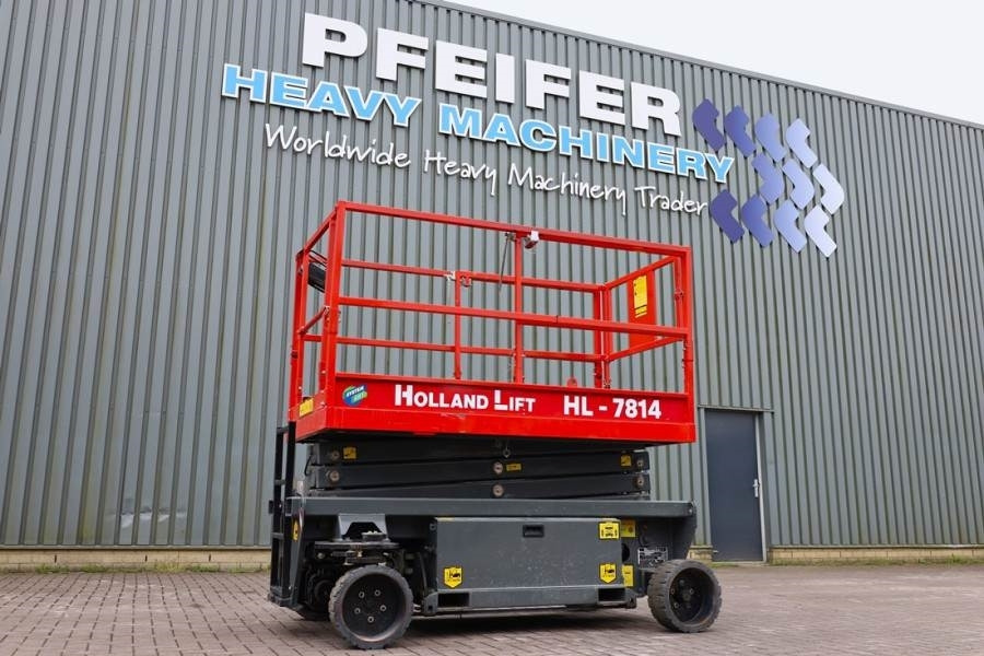Holland Lift Ecostar HL-7814 Electric, 10m Working Height, 450k - Scissor lift: picture 1 Holland Lift Ecostar HL-7814 Electric, 10m Working Height, 450k - Scissor lift: picture 1