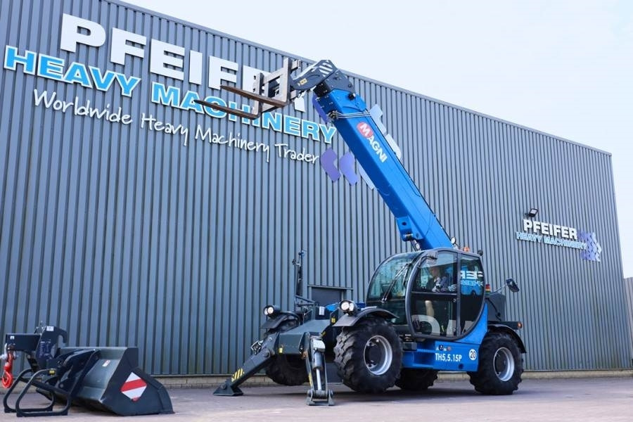 Magni - TH5,5.15-D7/D Diesel, 4x4x4 Drive, 5.5t Ca - Telescopic handler: picture 2 Magni - TH5,5.15-D7/D Diesel, 4x4x4 Drive, 5.5t Ca - Telescopic handler: picture 2