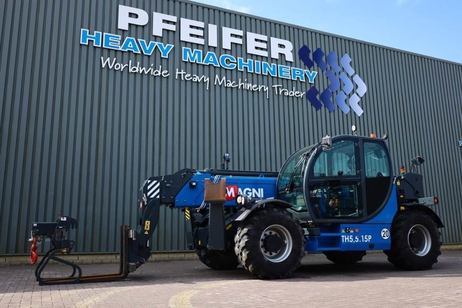 Magni TH5,5.15-D7/D Diesel, 4x4x4 Drive, 5.5t Capacity, - Telescopic handler: picture 1 Magni TH5,5.15-D7/D Diesel, 4x4x4 Drive, 5.5t Capacity, - Telescopic handler: picture 1