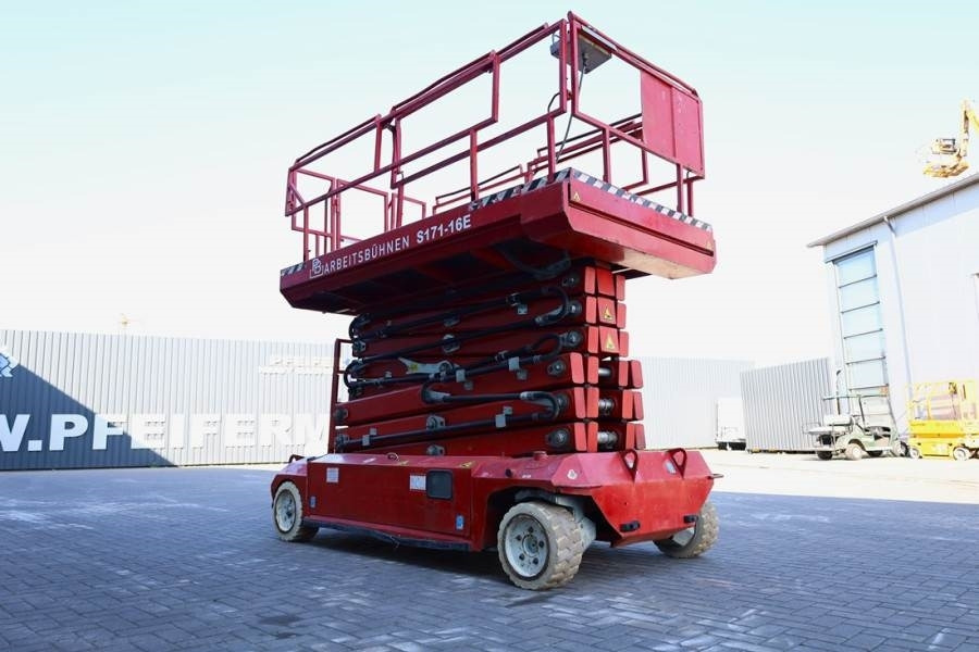 Scissor lift PB LIFT S171-16E Electric, 17.3m Working Height, 400k: picture 7