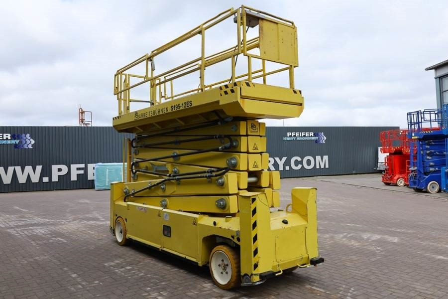 Scissor lift PB LIFT S195-12ES Electric, 19.6m Working Height, 700: picture 8