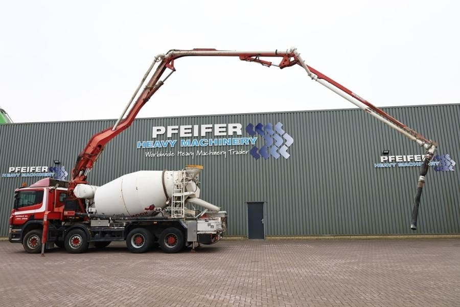 Scania 8x4 With Putzmeister PUMI 24-3.67CS Truck-mounted - Tractor unit: picture 3 Scania 8x4 With Putzmeister PUMI 24-3.67CS Truck-mounted - Tractor unit: picture 3