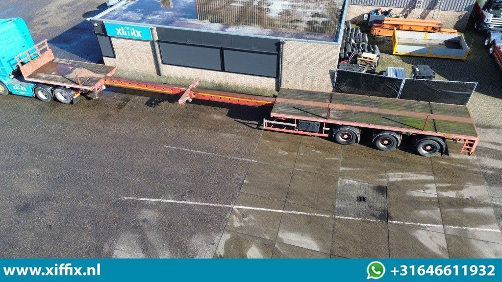 Broshuis 3-ass. Vlakke dubbel 2x uitschuifbare oplegger - Dropside/ Flatbed semi-trailer: picture 2 Broshuis 3-ass. Vlakke dubbel 2x uitschuifbare oplegger - Dropside/ Flatbed semi-trailer: picture 2