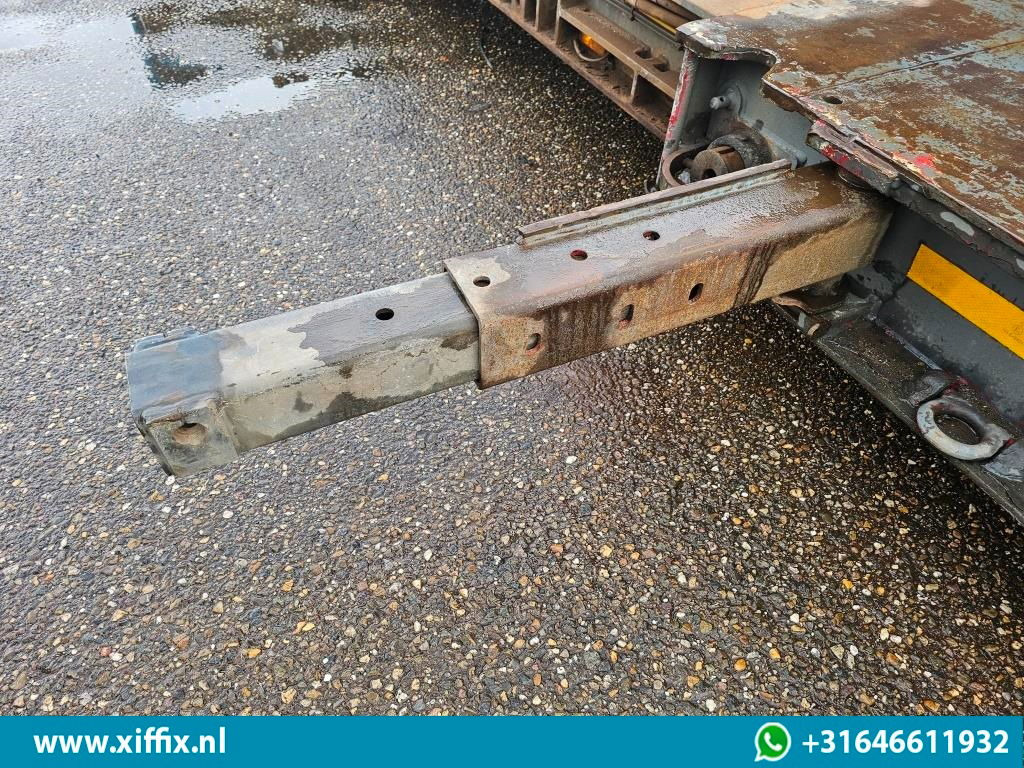 Low loader semi-trailer Diversen Kel-bert 2-ass. Uitschuifbare dieplader met afneembare nek / 2x gestuur: picture 13