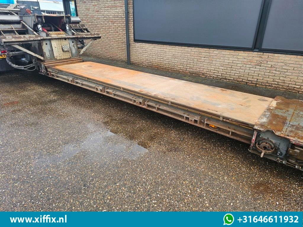 Low loader semi-trailer Diversen Kel-bert 2-ass. Uitschuifbare dieplader met afneembare nek / 2x gestuur: picture 6