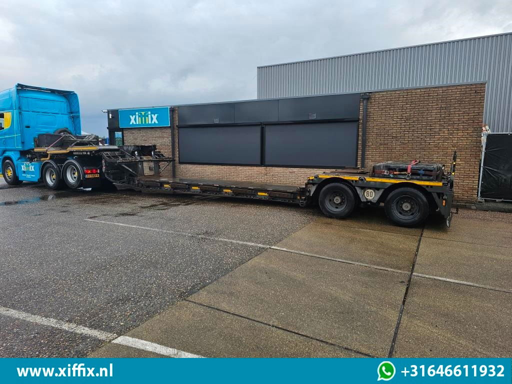Low loader semi-trailer Diversen Kel-bert 2-ass. Uitschuifbare dieplader met afneembare nek / 2x gestuur: picture 7