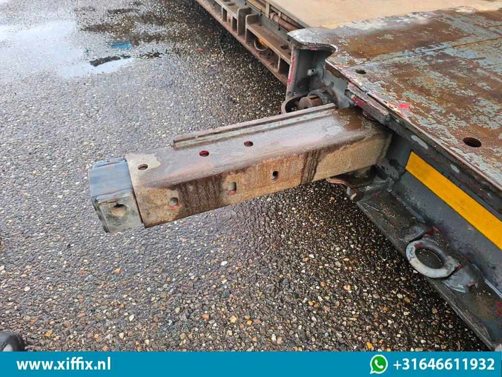 Low loader semi-trailer Diversen Kel-bert 2-ass. Uitschuifbare dieplader met afneembare nek / 2x gestuur: picture 12