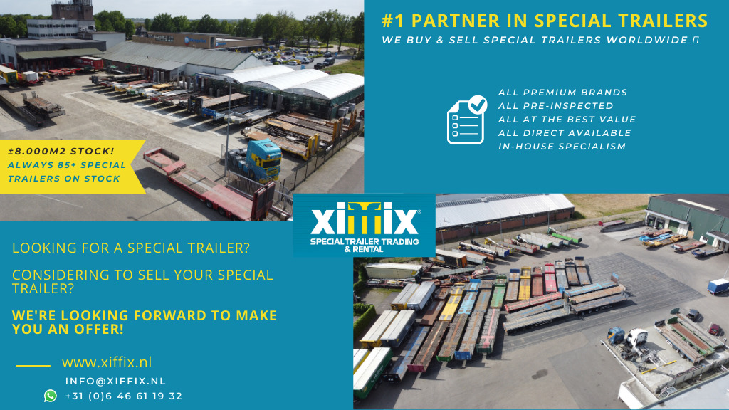 Low loader semi-trailer ES-GE 4-ass. Uitschuifbare semi dieplader / 78 cm. Hoog / 2x naloop gestuurd: picture 16 Low loader semi-trailer ES-GE 4-ass. Uitschuifbare semi dieplader / 78 cm. Hoog / 2x naloop gestuurd: picture 16