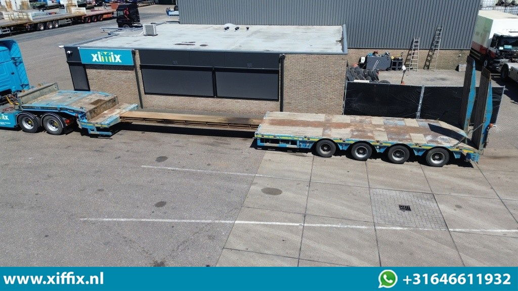 Faymonville 4-ass. Uitschuifbare semi dieplader met hydr. Kleppen / 274 cm. Bree - Low loader semi-trailer: picture 2 Faymonville 4-ass. Uitschuifbare semi dieplader met hydr. Kleppen / 274 cm. Bree - Low loader semi-trailer: picture 2