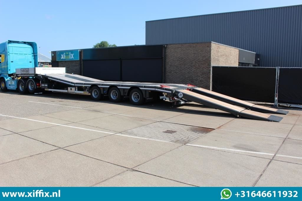Faymonville TE Huur 3-ass. Semi dieplader met dubbele hydr. Kleppen en hefbed / - Low loader semi-trailer: picture 5 Faymonville TE Huur 3-ass. Semi dieplader met dubbele hydr. Kleppen en hefbed / - Low loader semi-trailer: picture 5