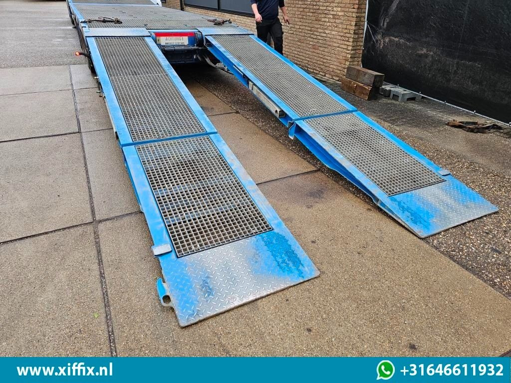 Low loader semi-trailer Faymonville TE Huur 3-ass. Semi dieplader met dubbele hydr. Kleppen en hydr. Ver: picture 7