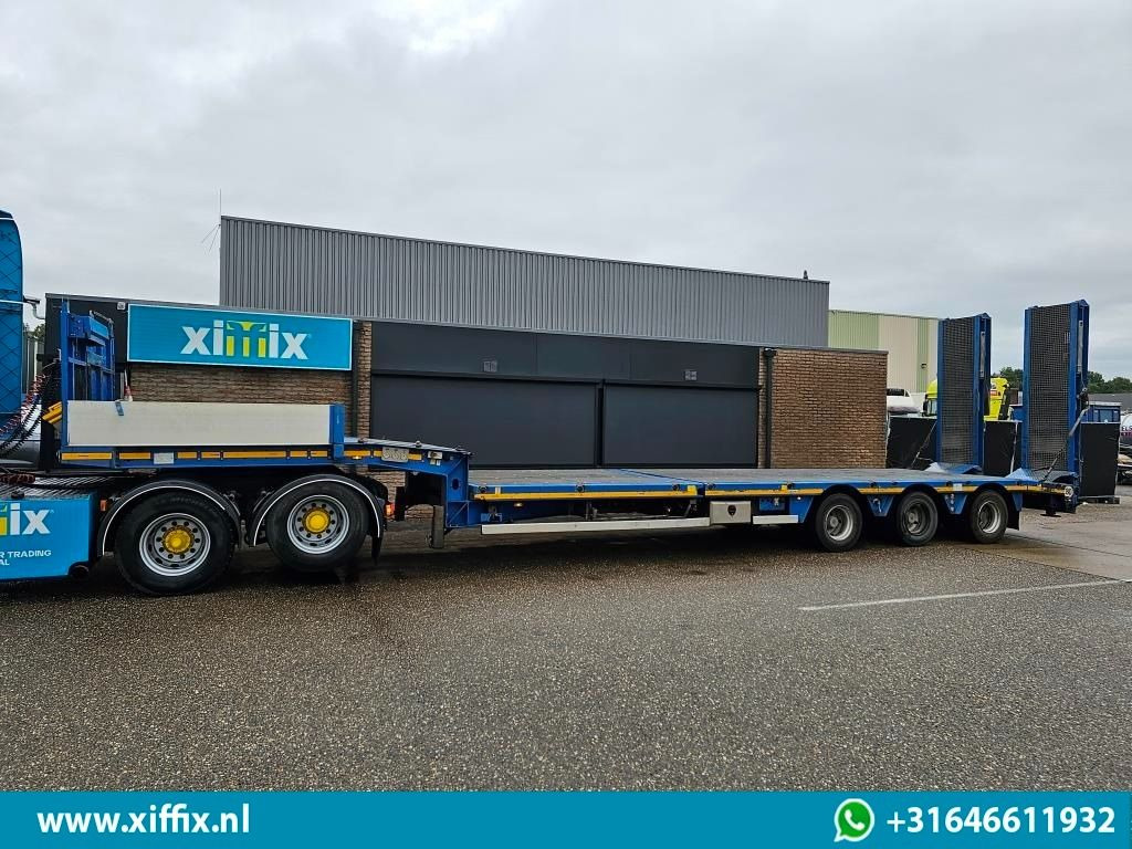 Low loader semi-trailer Faymonville TE Huur 3-ass. Semi dieplader met dubbele hydr. Kleppen en hydr. Ver: picture 10