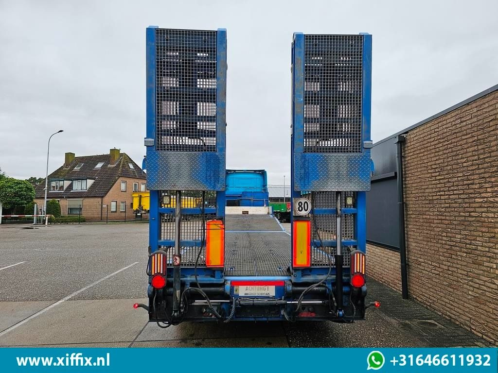 Low loader semi-trailer Faymonville TE Huur 3-ass. Semi dieplader met dubbele hydr. Kleppen en hydr. Ver: picture 13