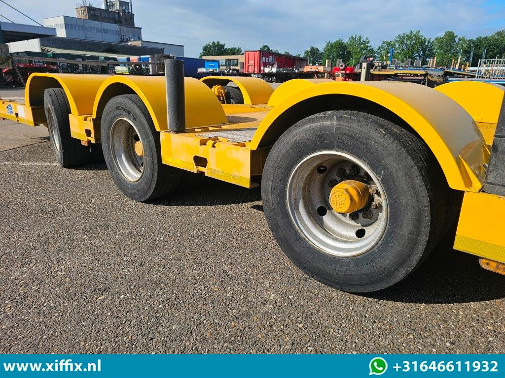 Meusburger 3-ass. Dubbel 2x uitschuifbare dieplader / 275 cm. Breed / Naloop gestuurd - Low loader semi-trailer: picture 5 Meusburger 3-ass. Dubbel 2x uitschuifbare dieplader / 275 cm. Breed / Naloop gestuurd - Low loader semi-trailer: picture 5