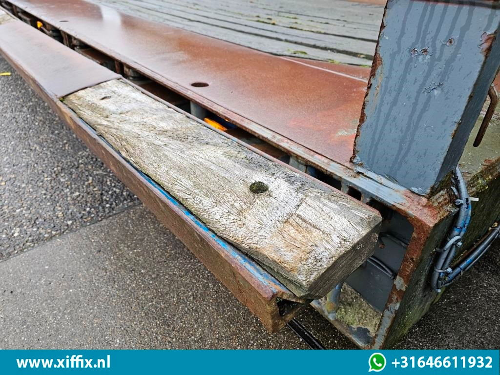 Low loader semi-trailer Nooteboom 2-ass. Dieplader met afneembare Nek / 16 Ton assen / 2x gestuurd: picture 7