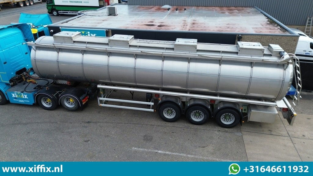 Parcisa 3-ass. Geisoleerde RVS tankoplegger / ADR / Chemie / 1 Compartiment - Tank semi-trailer: picture 2 Parcisa 3-ass. Geisoleerde RVS tankoplegger / ADR / Chemie / 1 Compartiment - Tank semi-trailer: picture 2