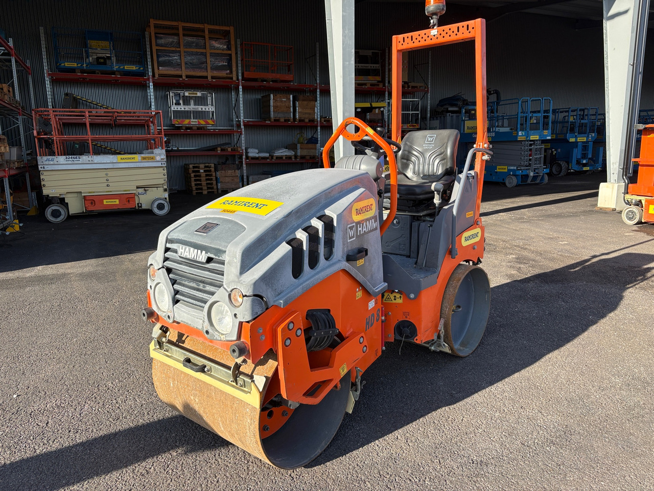 Hamm HD8VV - Road roller: picture 1 Hamm HD8VV - Road roller: picture 1