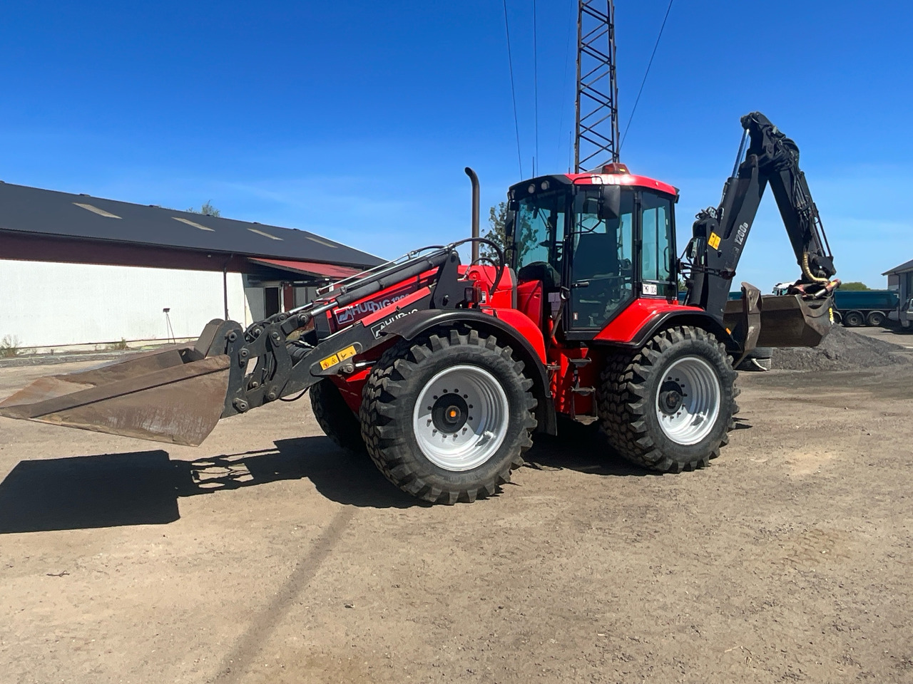Huddig 1260 B - Backhoe loader: picture 1 Huddig 1260 B - Backhoe loader: picture 1