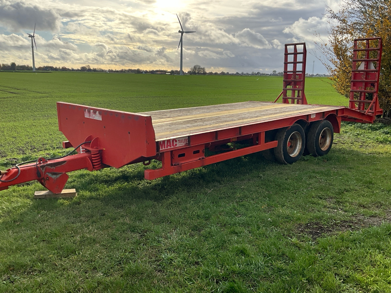 MAC Trailers - Low loader trailer: picture 1 MAC Trailers - Low loader trailer: picture 1