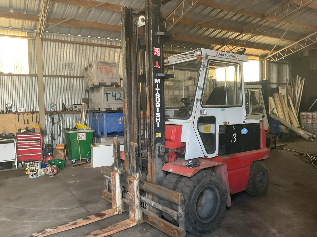 Mitsubishi FB40-50B6 - Material handling equipment: picture 1 Mitsubishi FB40-50B6 - Material handling equipment: picture 1