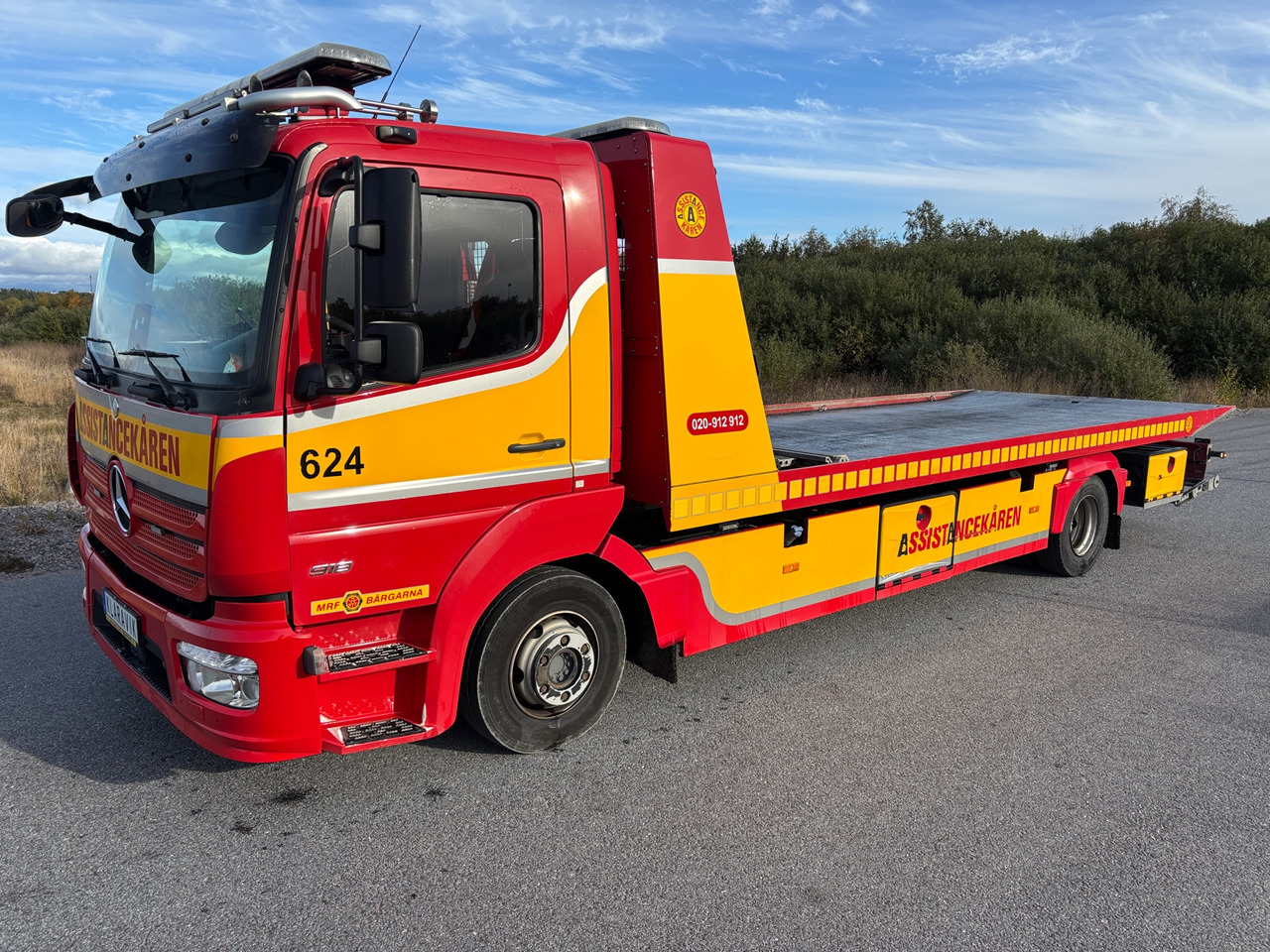 Mercedes-Benz Atego 918 - Tow truck: picture 1 Mercedes-Benz Atego 918 - Tow truck: picture 1