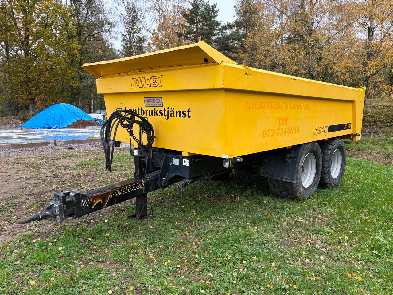 Randex XD140 - Tipper trailer: picture 1 Randex XD140 - Tipper trailer: picture 1