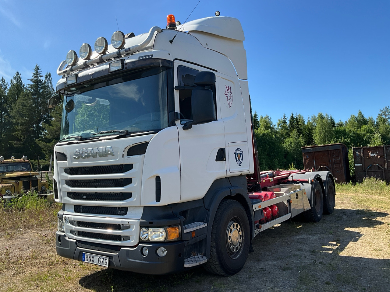 Scania R560 - Hook lift truck: picture 1 Scania R560 - Hook lift truck: picture 1