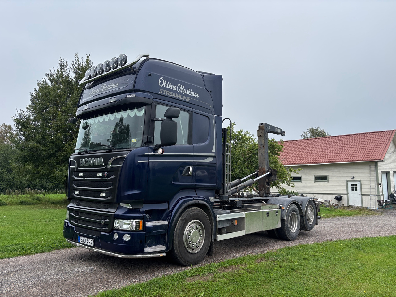 Scania R580 - Hook lift truck: picture 1 Scania R580 - Hook lift truck: picture 1