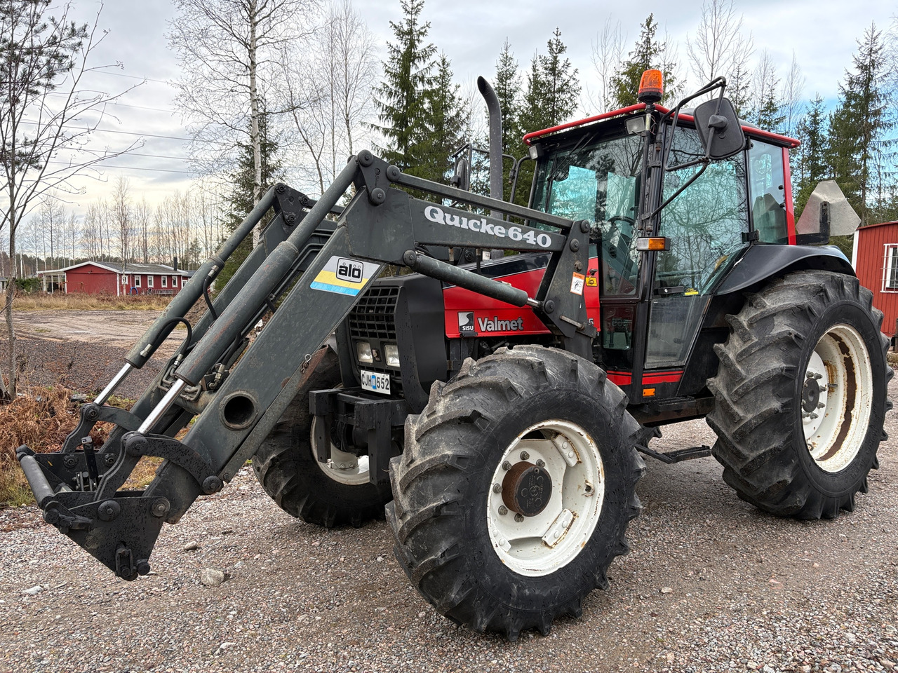 Valtra Valmet 865 - Farm tractor: picture 1 Valtra Valmet 865 - Farm tractor: picture 1