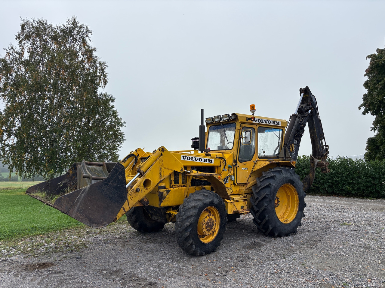 Volvo BM 646 - Backhoe loader: picture 1 Volvo BM 646 - Backhoe loader: picture 1
