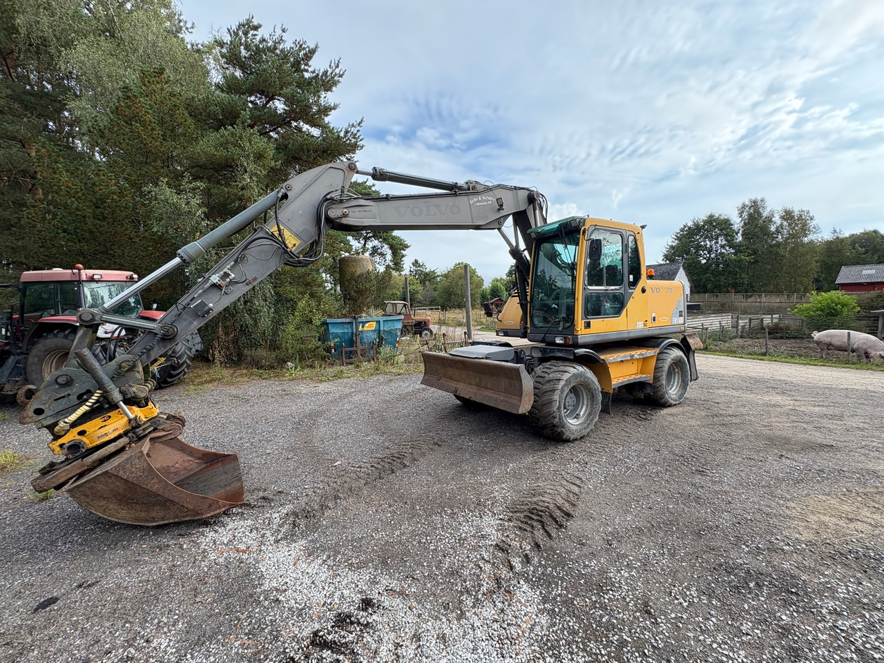 Volvo EW160B - Excavator: picture 1 Volvo EW160B - Excavator: picture 1