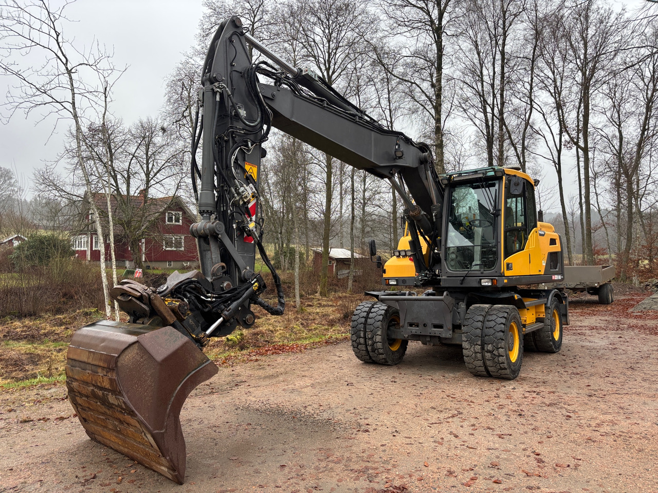 Volvo EW160D - Wheel excavator: picture 1 Volvo EW160D - Wheel excavator: picture 1