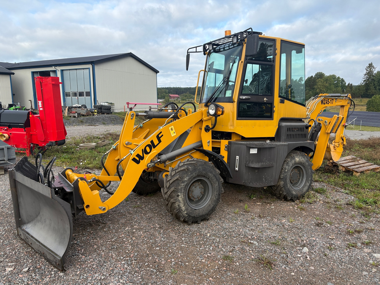 Wolf WZ45-17 - Backhoe loader: picture 1 Wolf WZ45-17 - Backhoe loader: picture 1