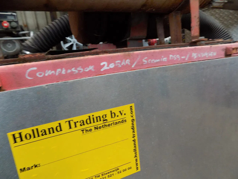 Scania compressor 20 bar scania compressor 20 bar met generator - Air compressor: picture 5 Scania compressor 20 bar scania compressor 20 bar met generator - Air compressor: picture 5